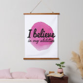 zelfliefde inspirerend woorden voor levensacceptat hangend wandkleed (Slaapkamer)