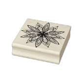 Zelfliefde Mandala Floral Rubberstempel (Stempel)