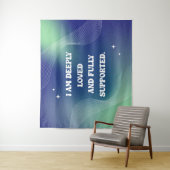Zelfliefde, Motiverende, Inspirerende Spreuk Wandkleed (In situ)