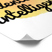 zelfliefde positieve uitingen voor zelfzorg poster (Hoek)