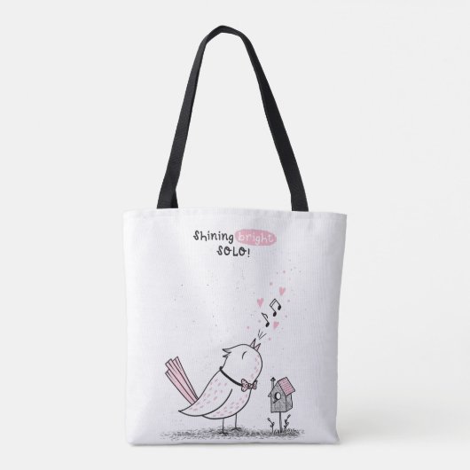 Zelfliefde Tote Bag (Achterkant)