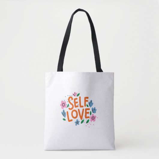 Zelfliefde Tote Bag (Voorkant)