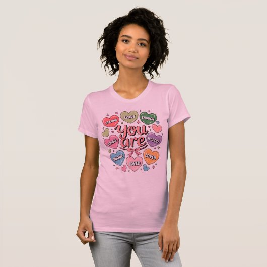 Zelfliefde Valentijn T-shirt (Voorkant volledig)