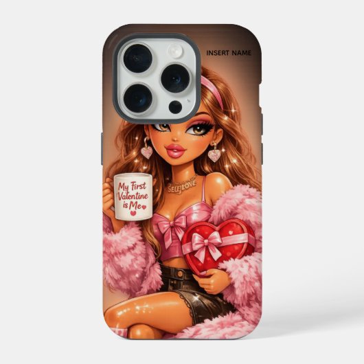zelfliefde valentijnsdag telefoonhoesje iPhone hoesje (Achterkant)