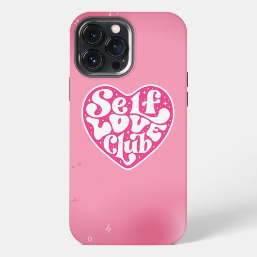 Zelfliefdeclub iPhone Hoesje (Achterkant)