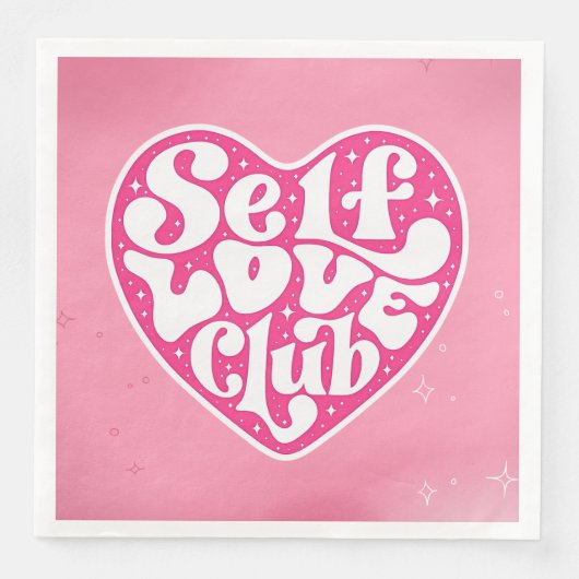 Zelfliefdeclub Servet (Voorkant)