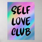Zelfliefdesclub Poster (Voorkant)