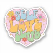 Zelfliefdesclub Sticker (Voorkant)