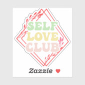 Zelfliefdesclub Sticker (Vel)