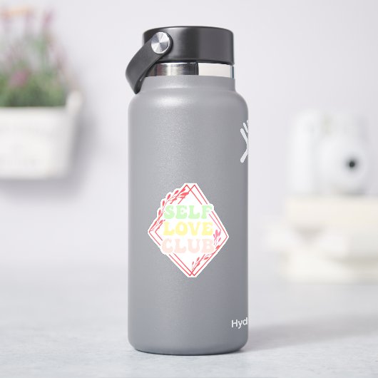 Zelfliefdesclub Sticker (HydroFlask)