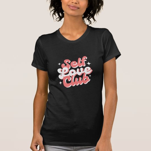 zelfliefdesclub t-shirt (Voorkant)