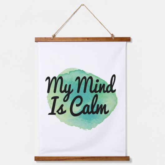 zelfliefdesmotivatie voor levensacceptatie hangend wandkleed (Voorkant)