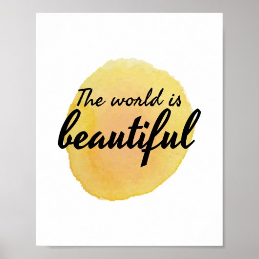 zelfliefdeswoorden voor zelfverzorging poster (Voorkant)