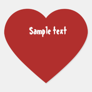 Zelfmaak sjabloon gemakkelijk kleur wijzigen foto  hart sticker