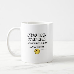 Zelfmedelijden - Earl Nightingale Quote - Koffiemok