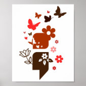 Zelfmoord Bewustmakingspreventie Semicolon Mental Poster (Voorkant)