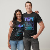 Zelfmoord Bewustmakingspreventie Semicolon Mental T-shirt (Unisex)