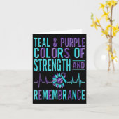 Zelfmoord Bewustzijn Zelfmoordpreventie Steun Over Kaart (Gele Bloem)