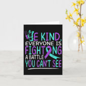 Zelfmoord Bewustzijn Zelfmoordpreventie Steun Over Kaart (Gele Bloem)