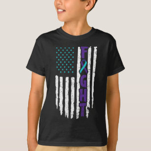 Zelfmoord Depressie Ontwerp voor een Preventie Awa T-shirt