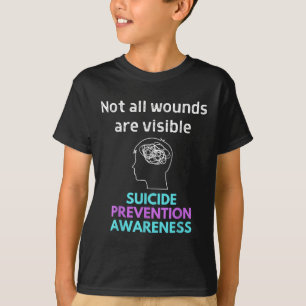 Zelfmoord geeft de pijn aan iemand anders. Zelfmoo T-shirt