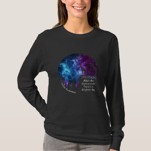 Zelfmoord Giraffe Bewustzijn Sterke Giraffe Gift T-shirt