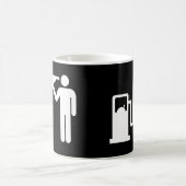 Zelfmoord op benzine koffiemok (Center)