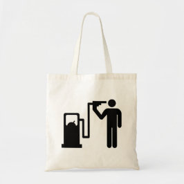 Zelfmoord op benzine tote bag