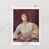Zelfmoord op Lucpensiona door Guido Reni Briefkaart (Voorkant / Achterkant)