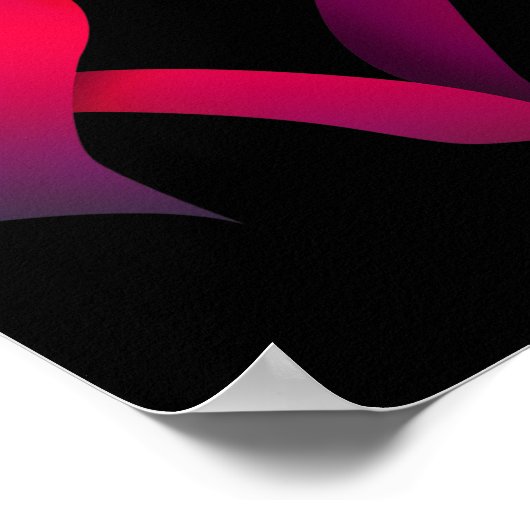 Zelfmoord Preventie Hartslag Semicolon Mental Heal Poster (Hoek)