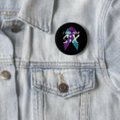 Zelfmoord Semicolon Six Gift Ronde Button 5,7 Cm (In situ)