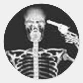 Zelfmoord sticker (Voorkant)