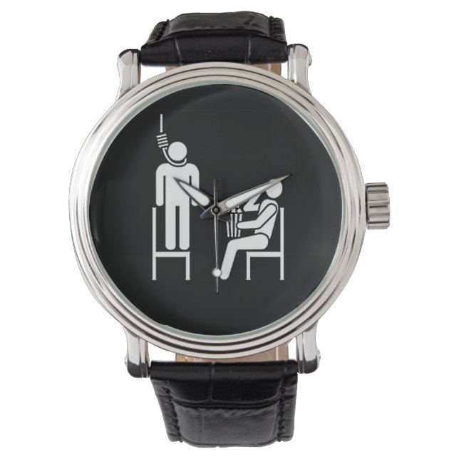 zelfmoordbewaking horloge (Voorkant)