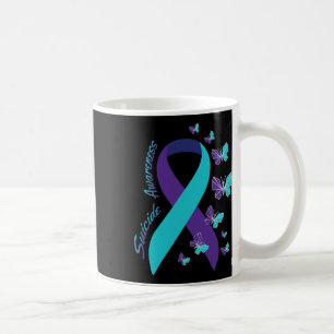 Zelfmoordbewust maken van ribbon Butterfly Koffiemok