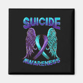 Zelfmoordbewustwording en zelfmoordpreventie magneet (Voorkant)