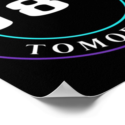 Zelfmoordbewustzijn 988 - Zelfmoordpreventie 1 Poster (Hoek)