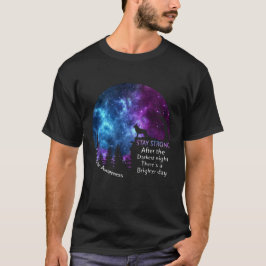 Zelfmoordbewustzijn bij herder: sterk geschenk t-shirt