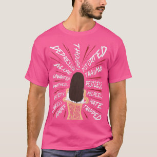 Zelfmoordbewustzijn bij psychische aandoeningen De T-shirt