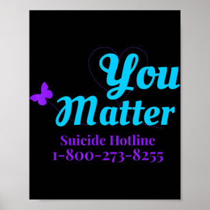 Zelfmoordbewustzijn bij vrouwen Je maakt zelfmoord Poster