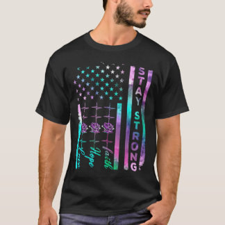 Zelfmoordbewustzijn blijf sterk in Amerikaans Amer T-shirt