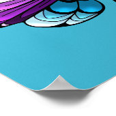 Zelfmoordbewustzijn Butterfly Semi-Colon Poster (Hoek)