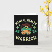 Zelfmoordbewustzijn Depressie Angst Geestelijke ge Kaart (Gele Bloem)