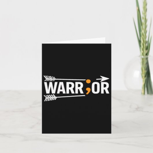 Zelfmoordbewustzijn Depressie Angst Geestelijke ge Kaart (Voorkant)