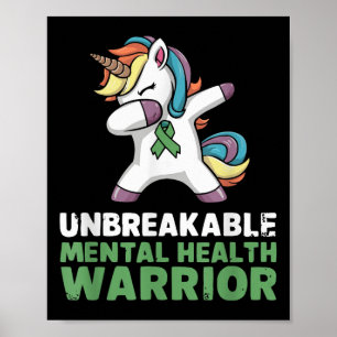 Zelfmoordbewustzijn Depressie Angst Geestelijke ge Poster