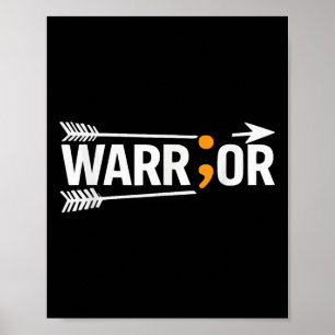 Zelfmoordbewustzijn Depressie Angst Geestelijke ge Poster