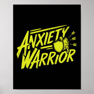 Zelfmoordbewustzijn Depressie Angst Geestelijke ge Poster