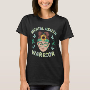 Zelfmoordbewustzijn Depressie Angst Geestelijke ge T-shirt