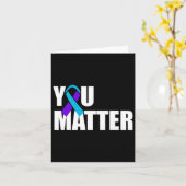 Zelfmoordbewustzijn en bewustzijn van mentale gezo kaart (Gele Bloem)