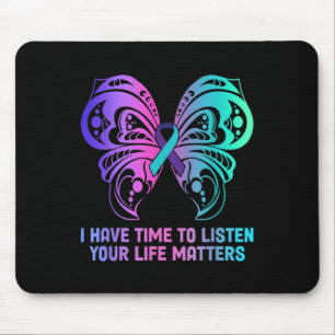 Zelfmoordbewustzijn geestelijke gezondheid - ik he muismat