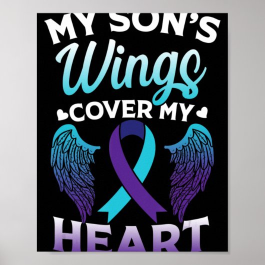 Zelfmoordbewustzijn Geheugen van Son Wings Hoesje Poster (Voorkant)